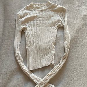 ZARA Mock Neck Long Sleeve